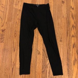 Eileen Fisher Black Viscose leggings medium M